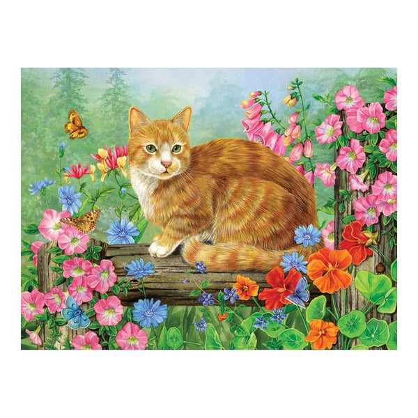 Cobble Hill Easy Handling Puzzle 275pc - Perfect Perch Cat
