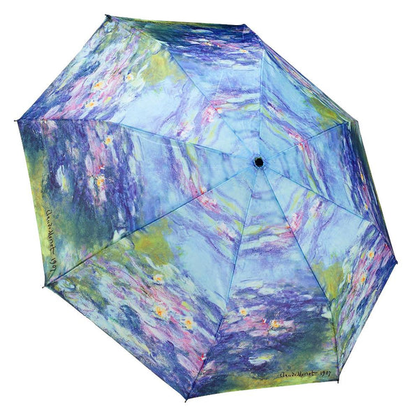 Galleria Folding Umbrella Monet Water Lilies