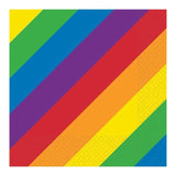 Amscan Lunch Napkins 16pk - Rainbow