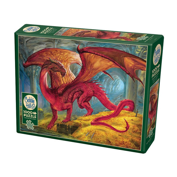 Cobble Hill Puzzle 1000pc - Red Dragon