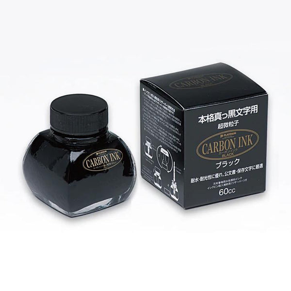 Platinum Carbon Black Ink Bottle 60ml