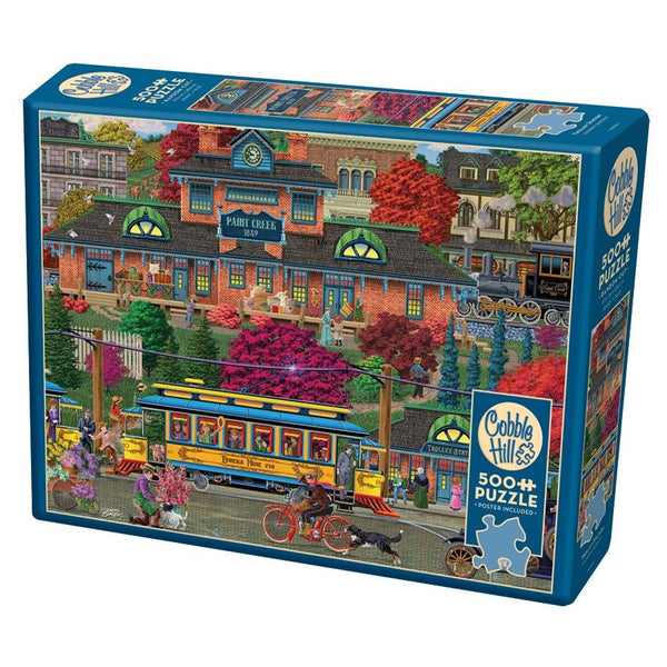 Cobble Hill 500pc Puzzle - Trolley Station