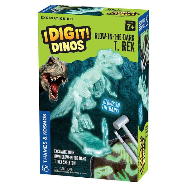 Thames & Kosmos I Dig It! Glow-In-The-Dark T-Rex Kit