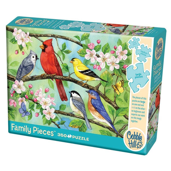 Cobble Hill 350pc Family Puzzle - Bloomin' Birds