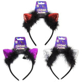 Party Gear Cat Ears Headband - Assorted Colours