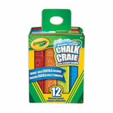 Crayola Washable Sidewalk Chalk 12pk