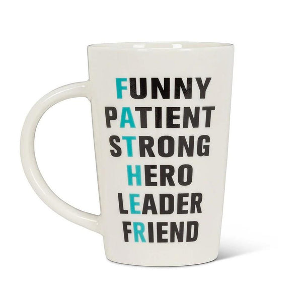 Abbott Tall Bone China Mug 14oz FATHER