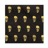 Amscan Beverage Napkins 16pk Glam Boneyard