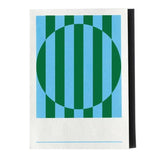 Hanaduri Hanji A5 Notebook - Water & Green