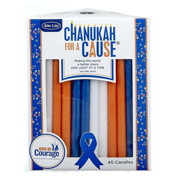 Rite Lite Hanukkah Candles For A Cause 45pk - Kids Of Courage