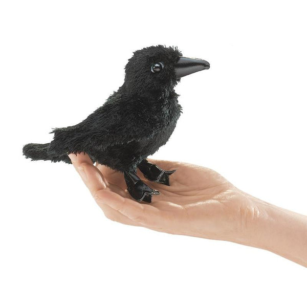 Folkmanis Finger Puppet - Raven