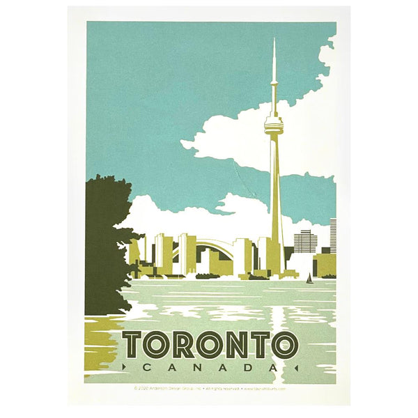 Toronto Skyline Postcard - Daytime