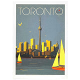 Toronto Skyline Postcard - Dusk