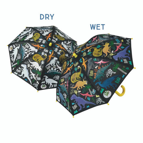 Floss & Rock Kid's Colour-Change Umbrella - Dinosaur (Ì)