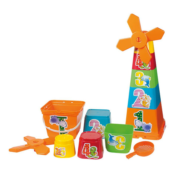 Androni Giocattoli Nesting & Stacking Beach Toy Set