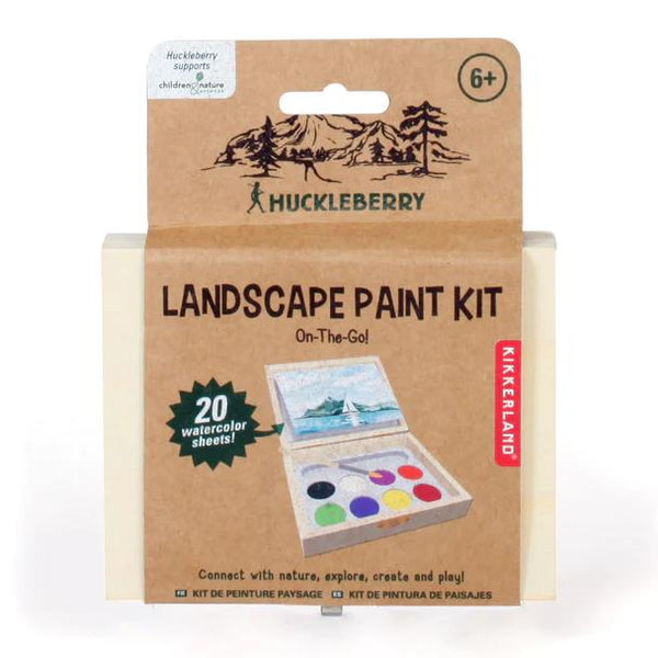 Kikkerland Huckleberry Landscape Painting Set