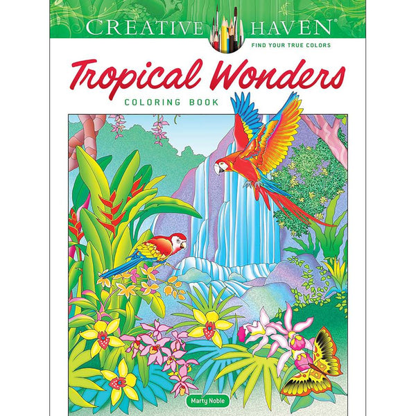 Creative Haven Colouring Book - Tropical Wonders