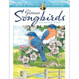 Creative Haven Colouring Book - Glorious Songbirds