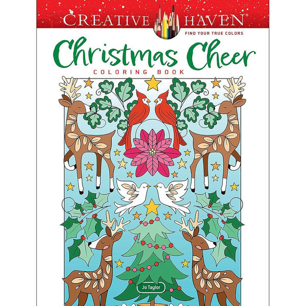 Creative Haven Colouring Book - Christmas Cheer