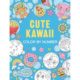 Dover Colouring Book - Cute Kawaii Color by Number