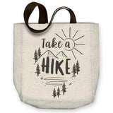Molly & Rex Canvas Tote Bag - Take a Hike