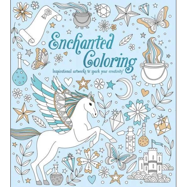 Enchanted Colouring by Tracey Kelly
