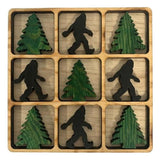 Trees & Bigfoot Tic Tac Toe Game