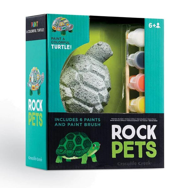 Crocodile Creek Rock Pet - Turtle
