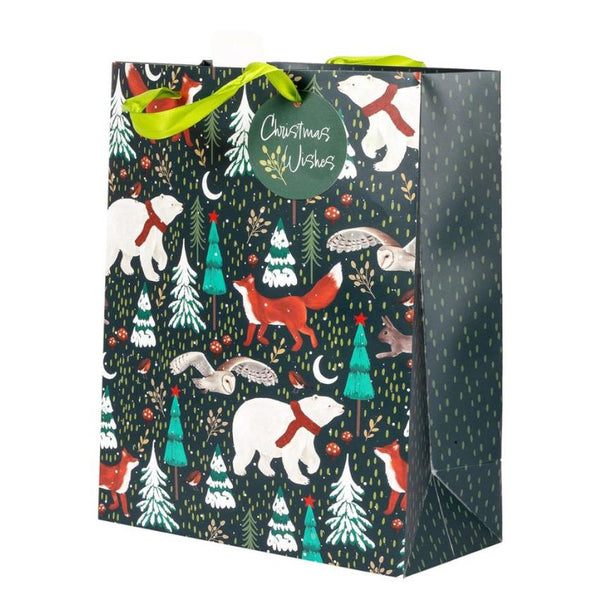 Paper Trendz Christmas Wishes Gift Bag - Large