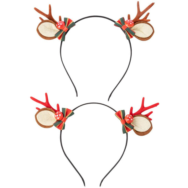 Silver Tree Reindeer Antlers Handband, Assorted