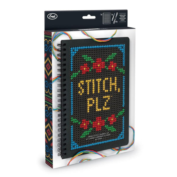 Fred Cross Stitch Journal Kit - Stitch, PLZ