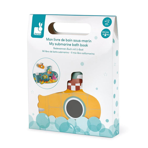 Janod Bath Toy Book - My Submarine