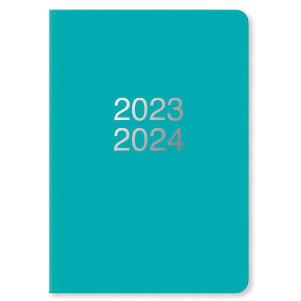 Letts 2023-2024 Agenda - Weekly, Dazzle A5, Turquoise