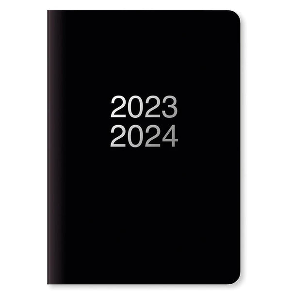 Letts 2023-2024 Agenda - Weekly, Dazzle A5, Black