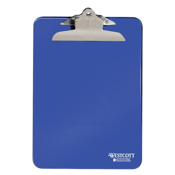 Westcott Antimicrobial Letter-Sized Plastic Clipboard