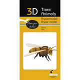 Fridolin 3D Animals Paper Model - Bee