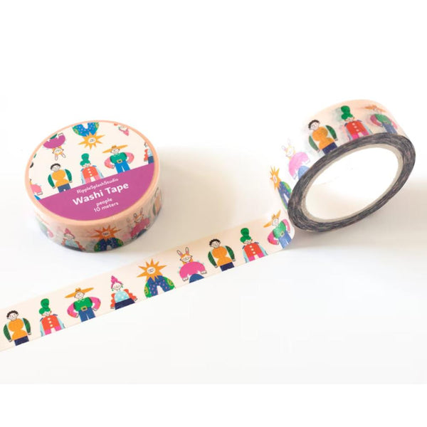 Ripple Splash Washi Tape - People