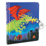 Peaceable Kingdom Locking Diary - Pixel Dragon