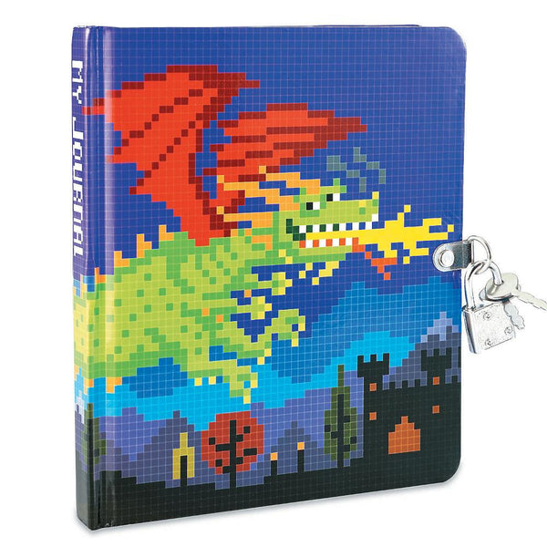 Peaceable Kingdom Locking Diary - Pixel Dragon