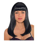 Amscan Halloween Costume Wig - Black Electra
