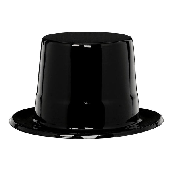 Amscan Costume Accessory - Black Plastic Top Hat
