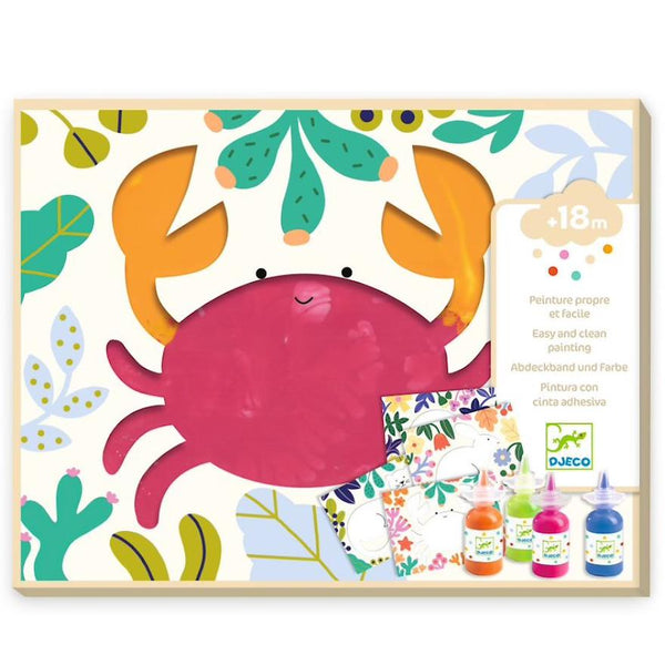 Djeco Squirt & Spread Painting Kit - Ocean