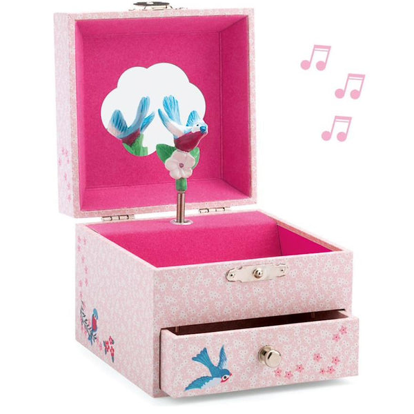 Djeco Musical Jewellery Box - Chaffinch's Melody