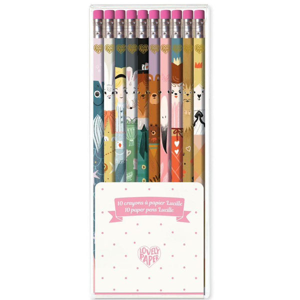 Djeco Pencil Set 10pk - Lucille