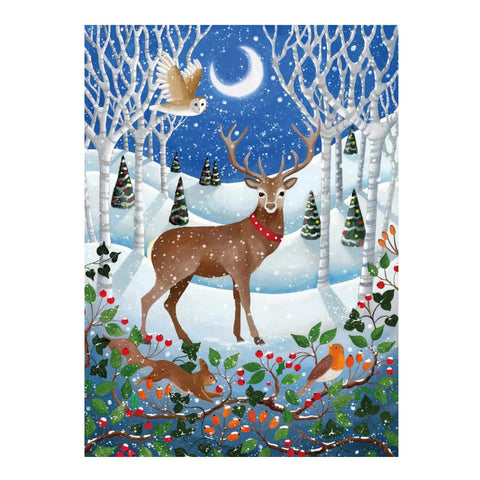 Museums & Galleries Boxed Holiday Cards 8pk Winter Woods