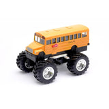 Welly Die-Cast Pull-Back Big-Wheel School Bus