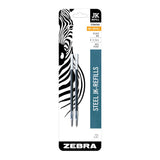 Zebra JK-Refill for G301 0.7mm Black Ink 2pk