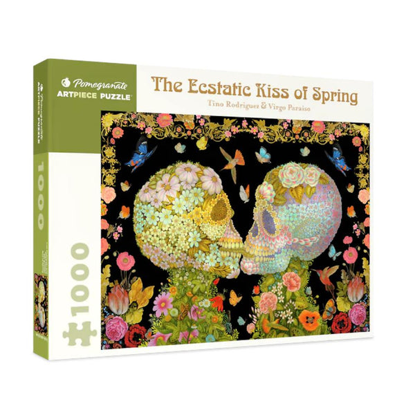 Pomegranate Puzzle 1000pc Tino Rodriguez and Virgo Paraiso: The Ecstatic Kiss of Spring