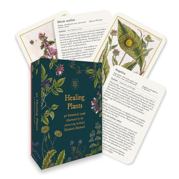 Healing Plants Botanical Cards by Elizabeth Blackwell & Chelsea Physic Garden