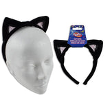 Party Time Costume Accessory - Plush Cat Ear Headband